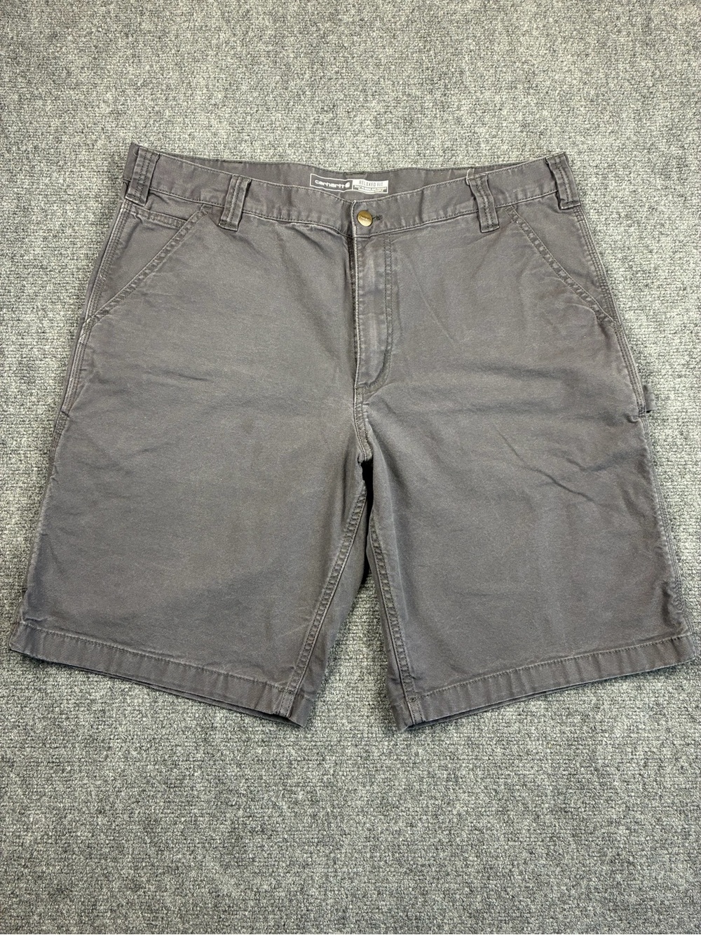 Carhartt Men's Rugged Flex Relaxed Fit Canvas Utility Work Shorts
